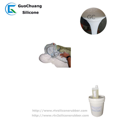 Translucent White Concrete Sculpture Stone Mold Making Platinum Cure Silicone Rubber