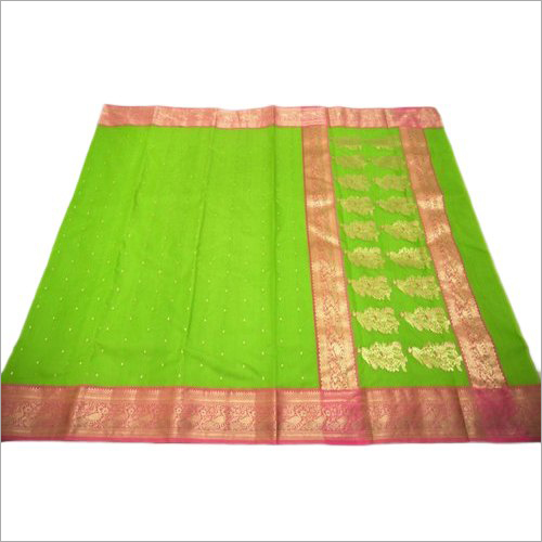 Party Wear Maheshwari Silk Saree