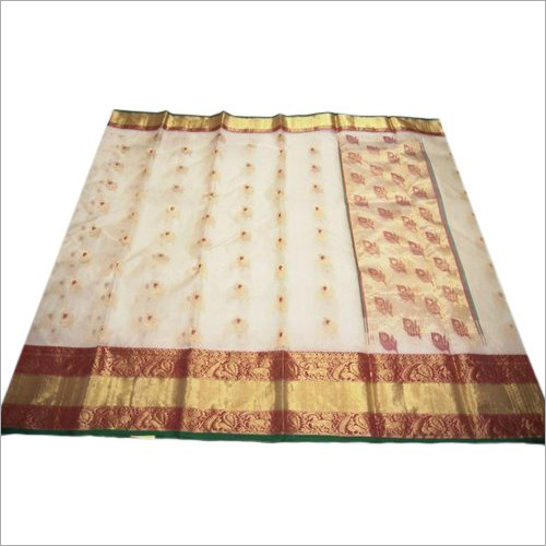 Party Wear Maheshwari Silk Printed Saree