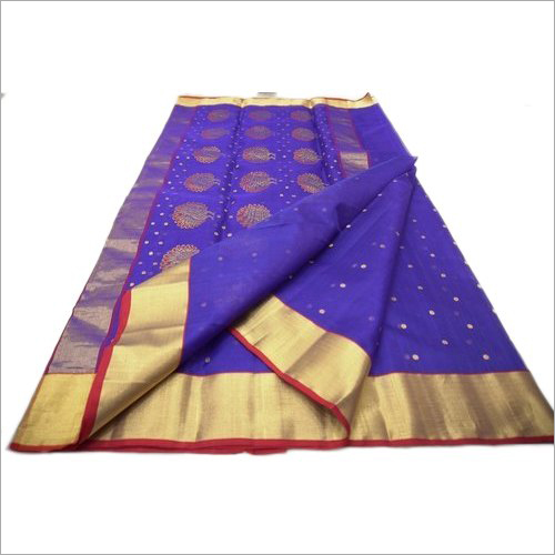 Ethnic Chanderi Silk Saree