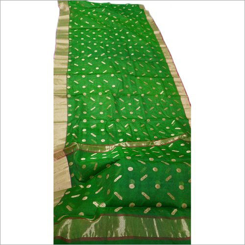 Wine Color Pure Chanderi Silk Solid Handloom Saree – BharatSthali