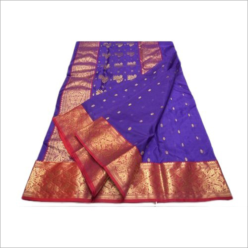 Ethnic Chanderi Silk Saree