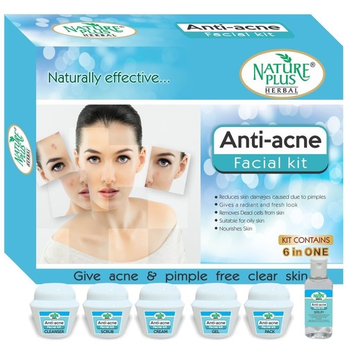 Nature Plus Herbal Anti-acne Facial Kit, 370gm