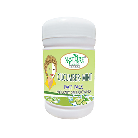 Nature Plus Herbal Cucumber Mint Face Pack, 1000gm