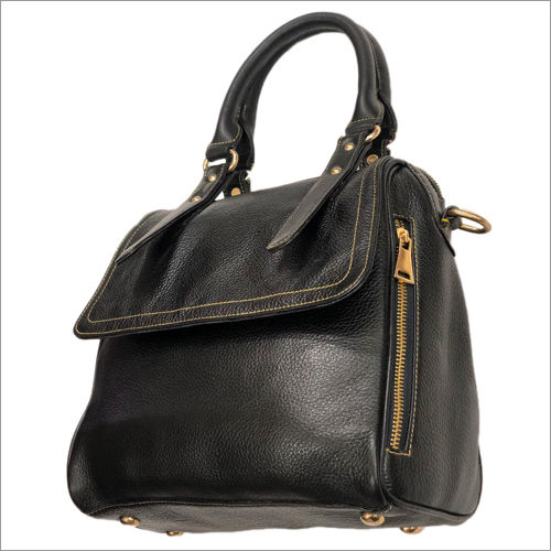 Ladies Black Leather Bag