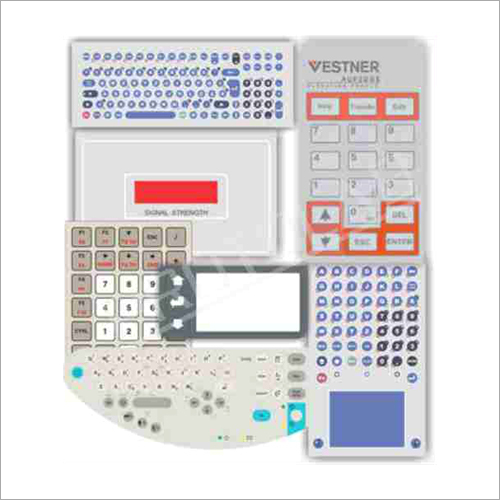 Printed Touch Screen Membrane Keyboard,