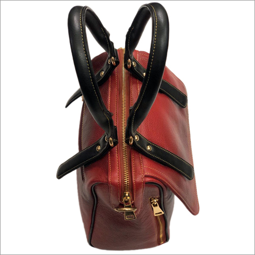 Ladies 100 Percent Pure Leather Travel Bag