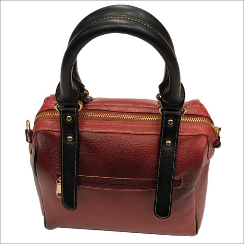 Ladies Leather Zipper Hand Bag Gender: Women