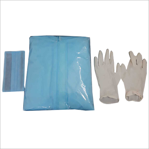 Sky Blue Disposable Personal Protective Kit