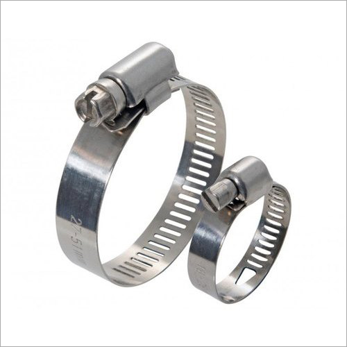 Silver Ss Hose Clip