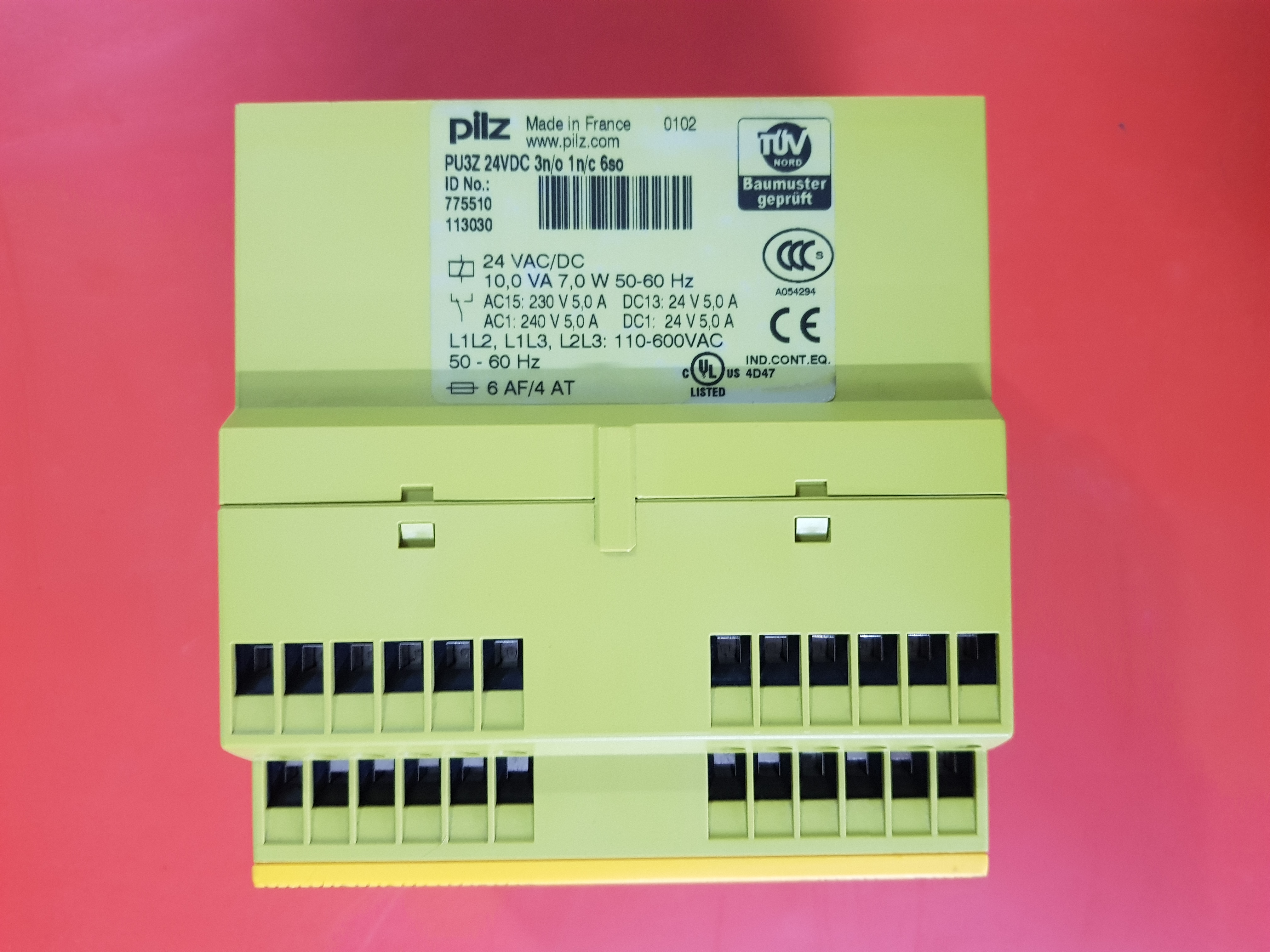 Pilz PU3Z  24VDC