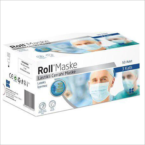 Non Woven PP 3 Ply Face Mask Non Woven PP 3 Ply Face Mask
