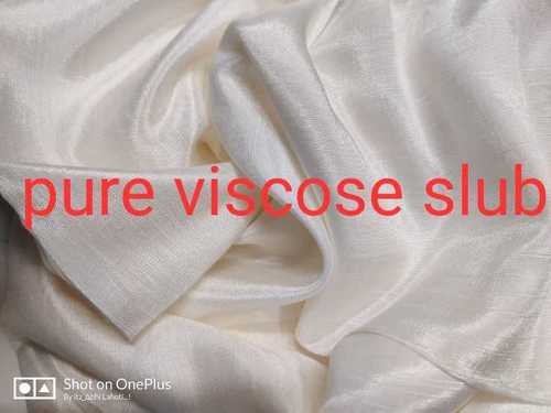 Pure Viscose Slub Fabric
