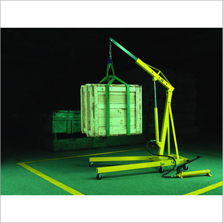 Hydraulic Mobile Floor Cranes By CTR MANUFACTURING INDUSTRIES PRIVATE LIMITED