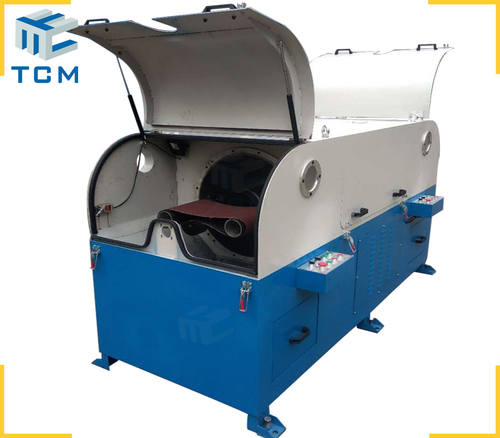 Steel wire automatic polishing machine