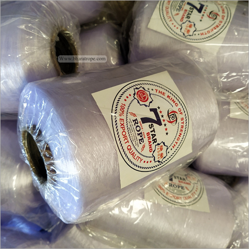 White Polyester Monofilament Yarn Roll