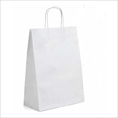 Different Color Available Plain Paper Carry Bag