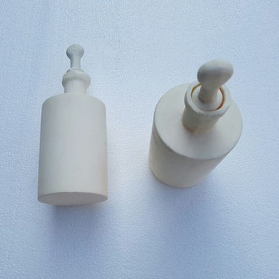 Bottle Shape Alumina Crucible