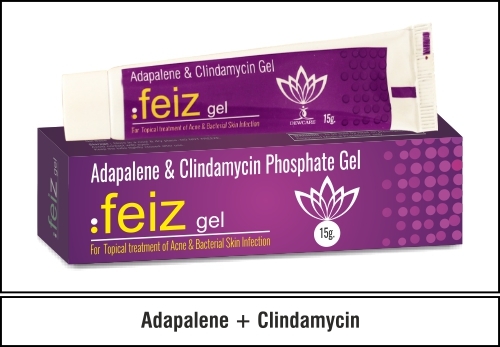 Adapalene  0.1 % w/w + Clindamycin 1.00 % w/w