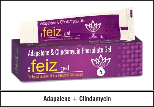 Adapalene  0.1 % w/w + Clindamycin 1.00 % w/w