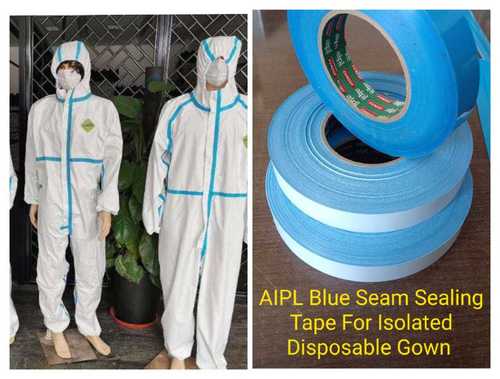 Blue Seam Sealing Tape For Isolated Disposable Gown By AIPL ZORRO PRIVATE LIMITED