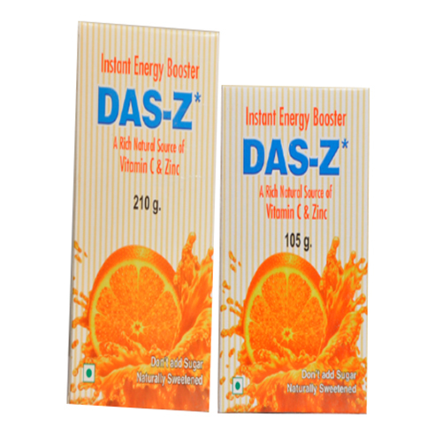 A Rich Natural Source Of Vitamin C And Zinc - 100g Orange Powder Drink, Vitamin C 100mg, Zinc 10mg, Natural Energy Boost