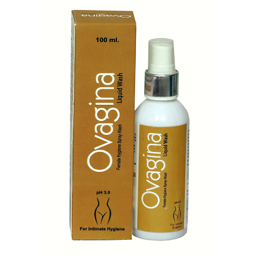 100 ml Ovagina Liquid Wash - Gold Bottle, pH Balanced | Gentle Cleansing, Intimate Hygiene, Daily Use