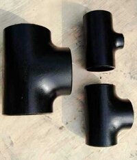 Equal Tee Fitting - Carbon Steel A234/a860 Wphy 42, 1" To 48" Nb, Black, Round, Wall Thickness: Sch 10-160, Oiled Finish, 1-year Warranty