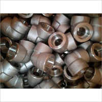 Ms 90 Deg Socket Weld Elbow