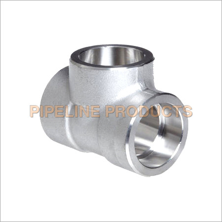 Socket Weld Tee - Stainless Steel, 3-Inch Size , High Pressure Resistance and Leak-Free Design