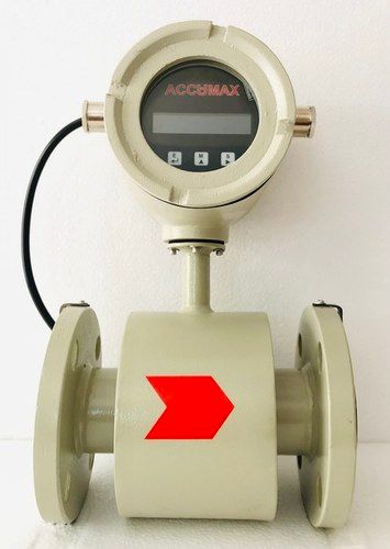 White Magnetic Flow Meter