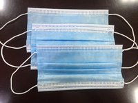 High Protective 3 layer non-woven fabrics ear loop disposable protective face mask