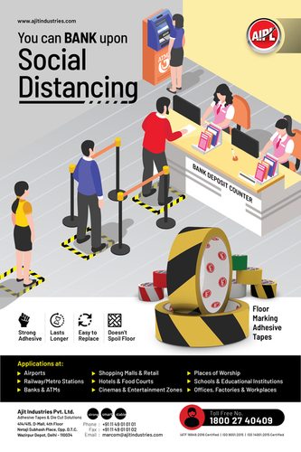 Floor Marking Adhesive Tape