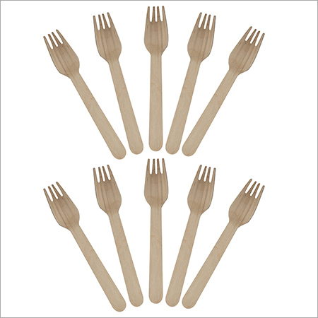 Wooden Disposable Fork By PRANCE TRADE PRIVATE LIMITED