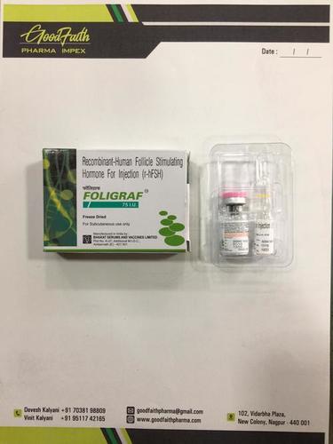 Foligraf 75 IU Follitropin Injection