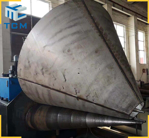 Steel cone hydraulic rolling machine