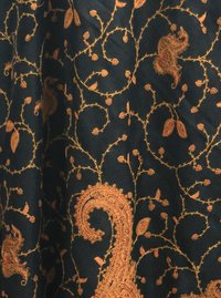 Elegant Embroidery Shawl