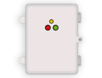 Water Pump Controller - 3 Phase 3 Wire, Max 15 Hp | Abs Weatherproof Housing, Nb-iot Connectivity, Overload & Voltage Protection