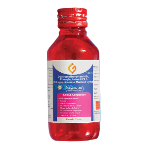 Dextromethorphan HBr Phenylephrine HCL And Chlorpheniramine Maleate Syrup