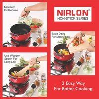 Nirlon Deep Casserole Non Stick Cookware