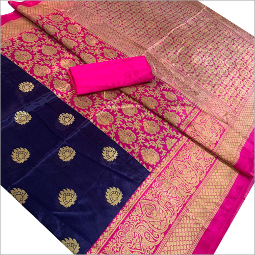Fancy Silk Saree - Lightweight Silk, Comfortable Fit, Multicolor Patterns | Ideal for All Seasons, Casual Wear, Easy Care