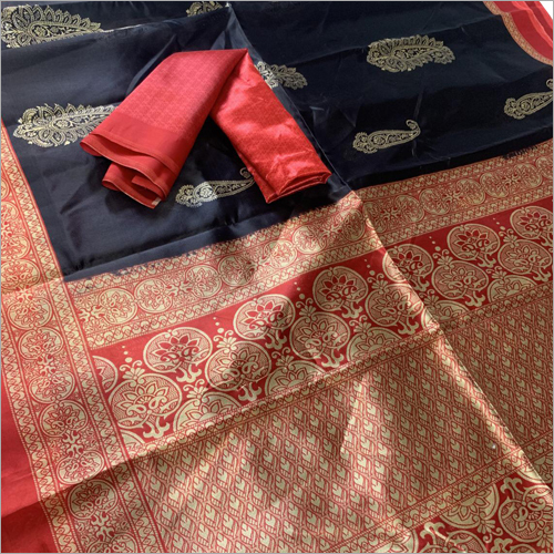 Wedding Silk Saree - Silk, Lightweight, 6.5 Meters, Vibrant Colors, Eye-Catchy Patterns, Ideal for Weddings & Reception Parties