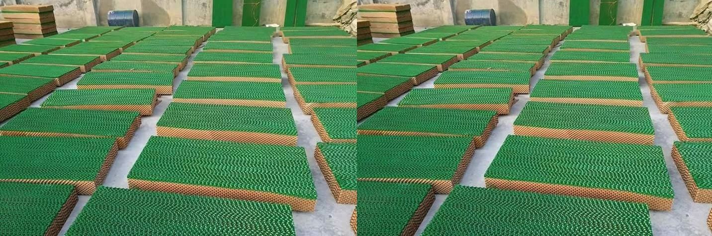 HuTek Cel Pad Green Brown