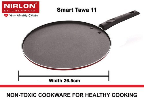 Nirlon Aluminium Flat Tawa Interior Coating: Healthy Non-Stick Coating Free From Pfoa