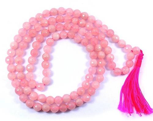 Agate Rose Quartz Mala