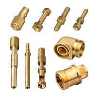 Brass Precision Component - Brass, Standard Size, Golden Color | Polished Finish, High Precision, Corrosion Resistant, Durable Design