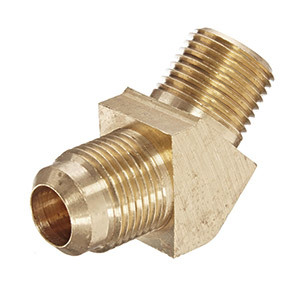 Brass Flare 45 Degree Male Elbow