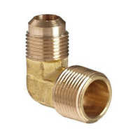 Brass Flare 90 Degree Male Elbow