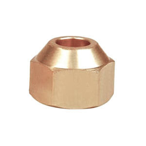 Brass Flare Short Nut