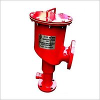 Foam Chamber - Carbon Steel & Mild Steel, Height 680 Mm, Red/yellow Color | 2 Year Warranty, 0.7 To 1.75 Bar Pressure Range, Glass Vapour Seal